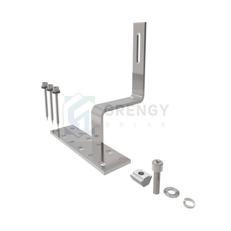 Solar tile hook