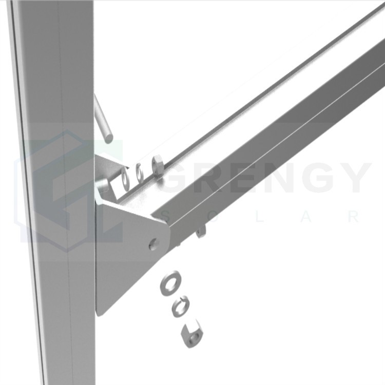 support part of solar farm racking
