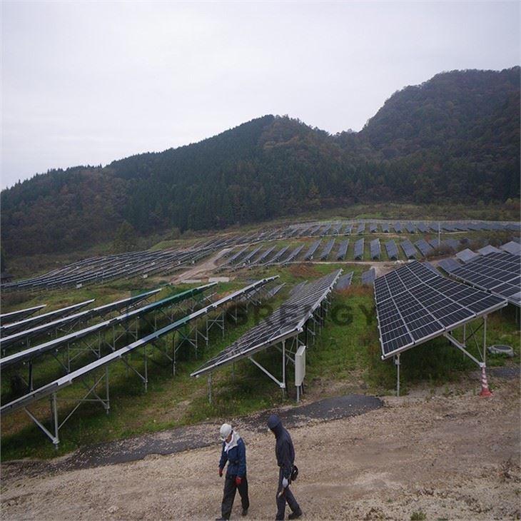 Aluminum Solar Panel Racks Ground Mount