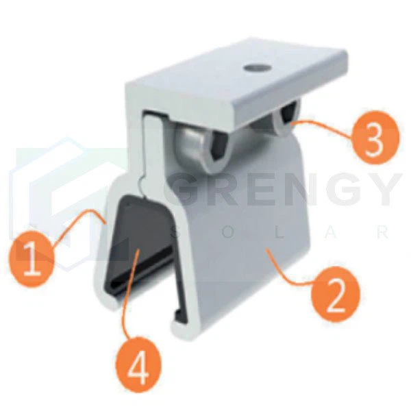 KOK metall uyingizda quyosh qisqichlari