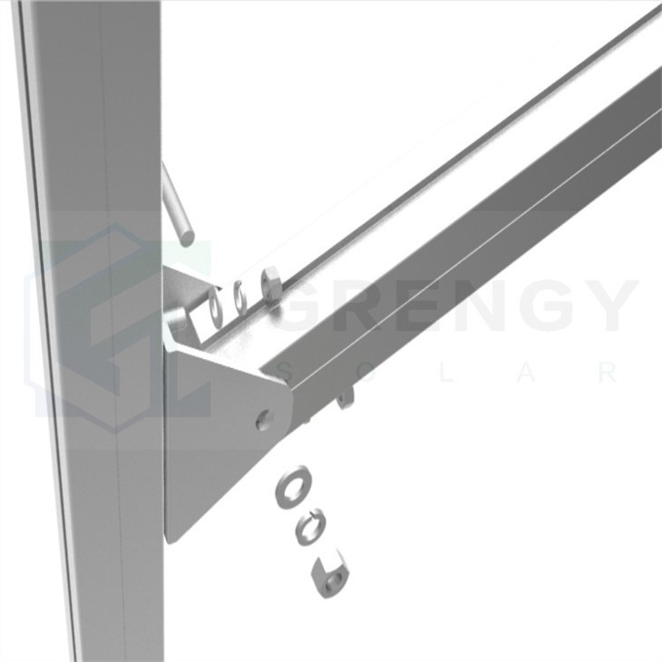 support part of solar farm racking