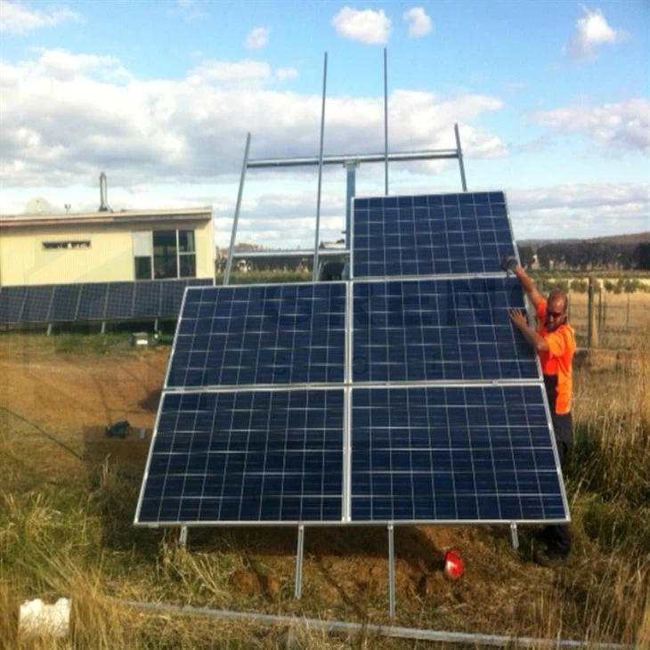 pole mount solar racking