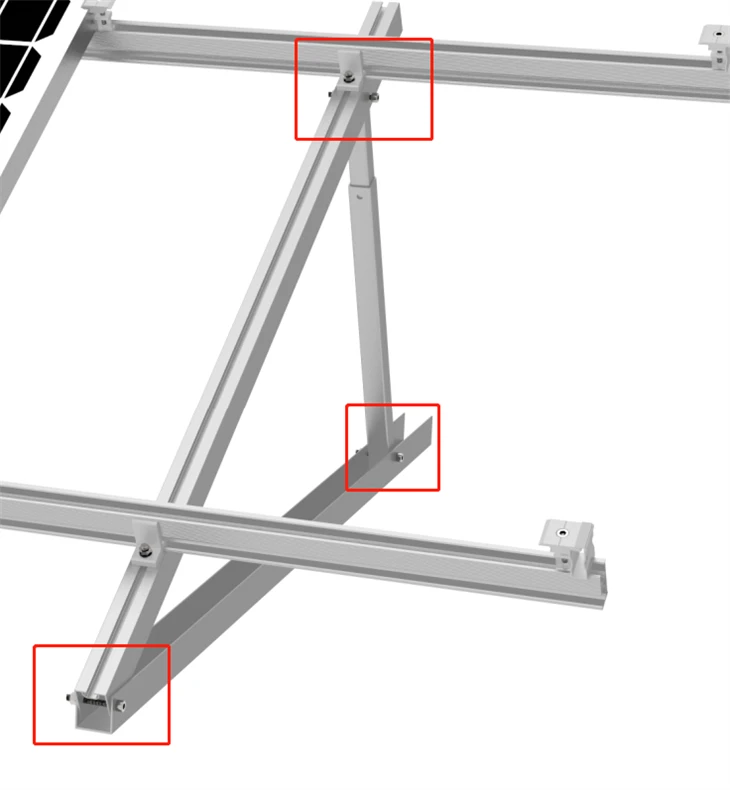 Ballasted Ground Mount Solar Racking