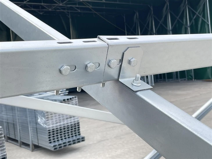 Corrosion-Resistant ZAM Coated Solar Racking System The Best Alternative To HDG price