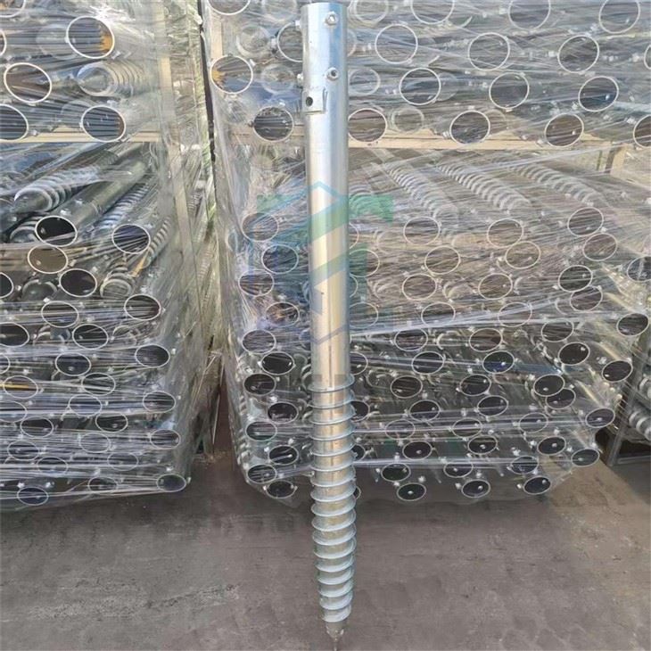 Galvanized Solar Ground Screw Foundation For PV Mounting System suppliers