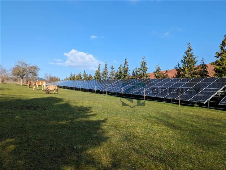 Yerga o'rnatilgan quyosh energiyasi tizimlari