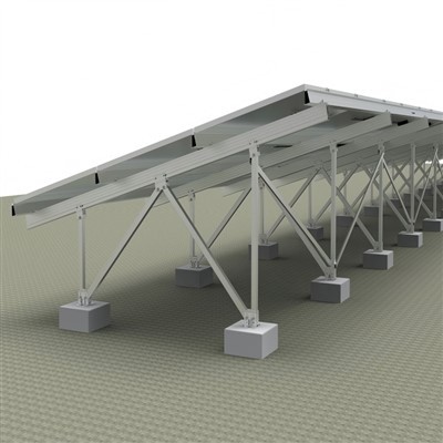Beton poydevor alyuminiy zamin o'rnatish