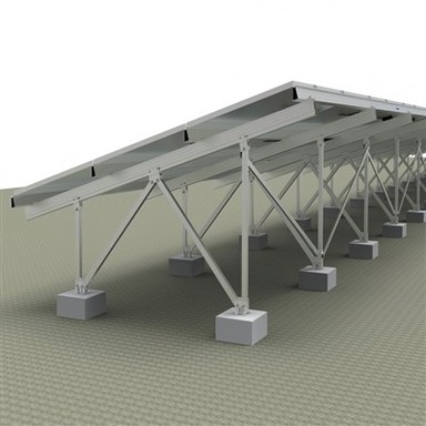 Beton poydevor alyuminiy zamin o'rnatish