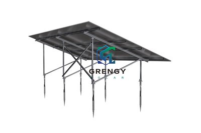 Ruxsat etilgan Tilt Ground Mount qoziq vint poydevori