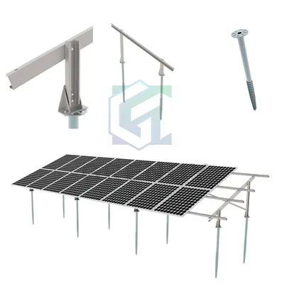 Fotovoltaik zamin - qo'llab-quvvatlovchi tuzilmalar