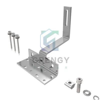 Quyosh tomlari kancalash tizimi - Zanglamaydigan po'latdan (ob-havo isboti)