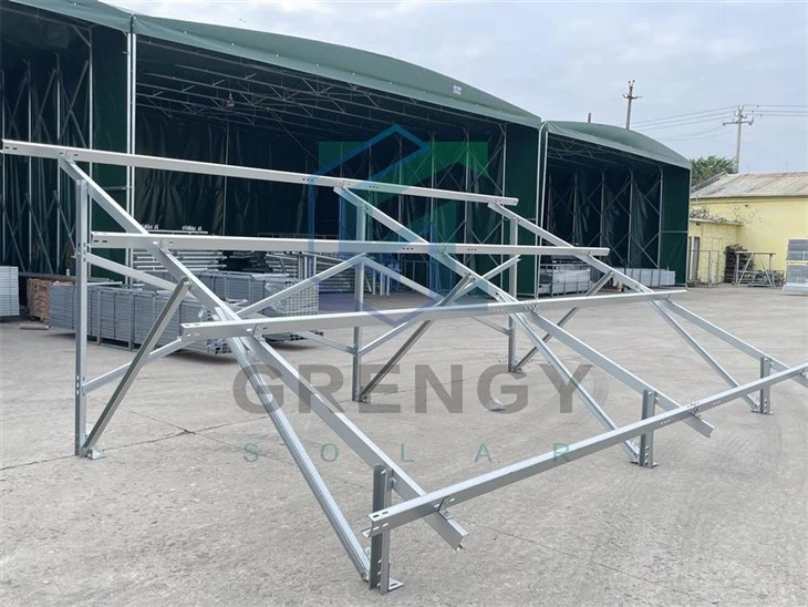 ZAM Steel Ground Mount Solar Racking System